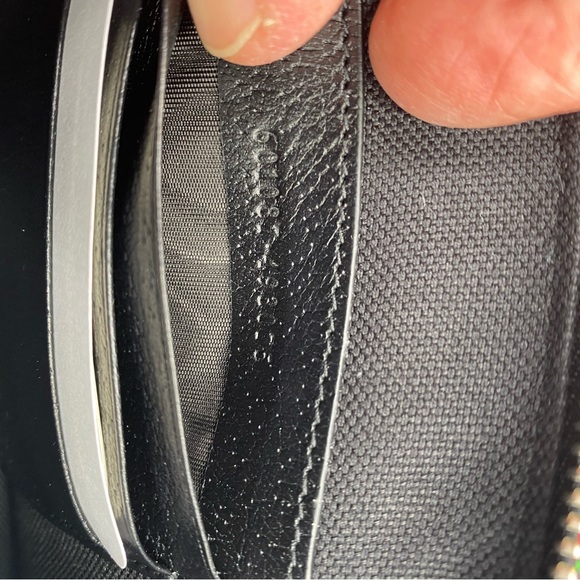 Gucci supreme Psychedelic print GG canvas coated zip pouch made in Italy - Picture 8 of 13